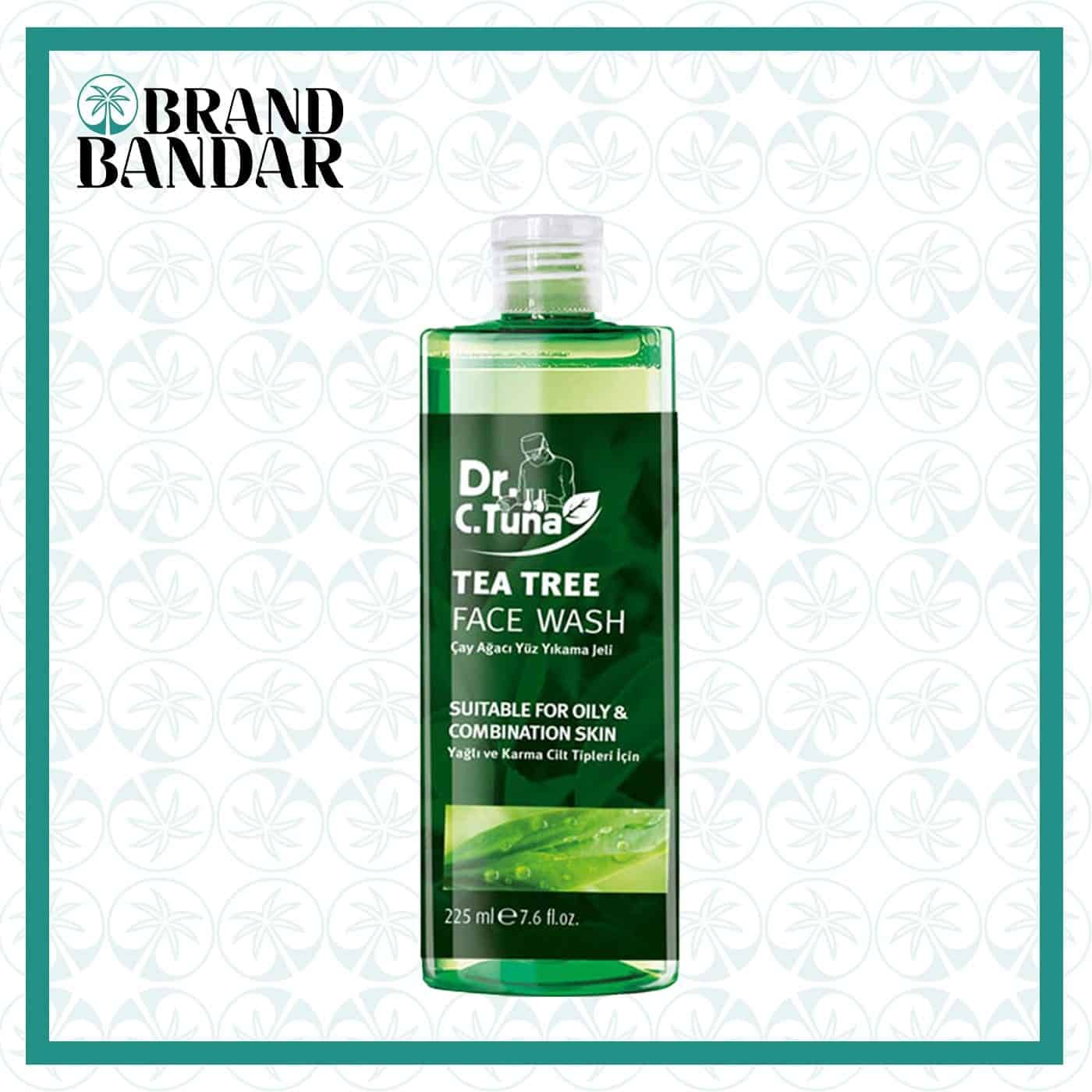ژل شستشو چای سبز دکتر سی تونا Face Wash Dr. C.Tuna TEA TREE