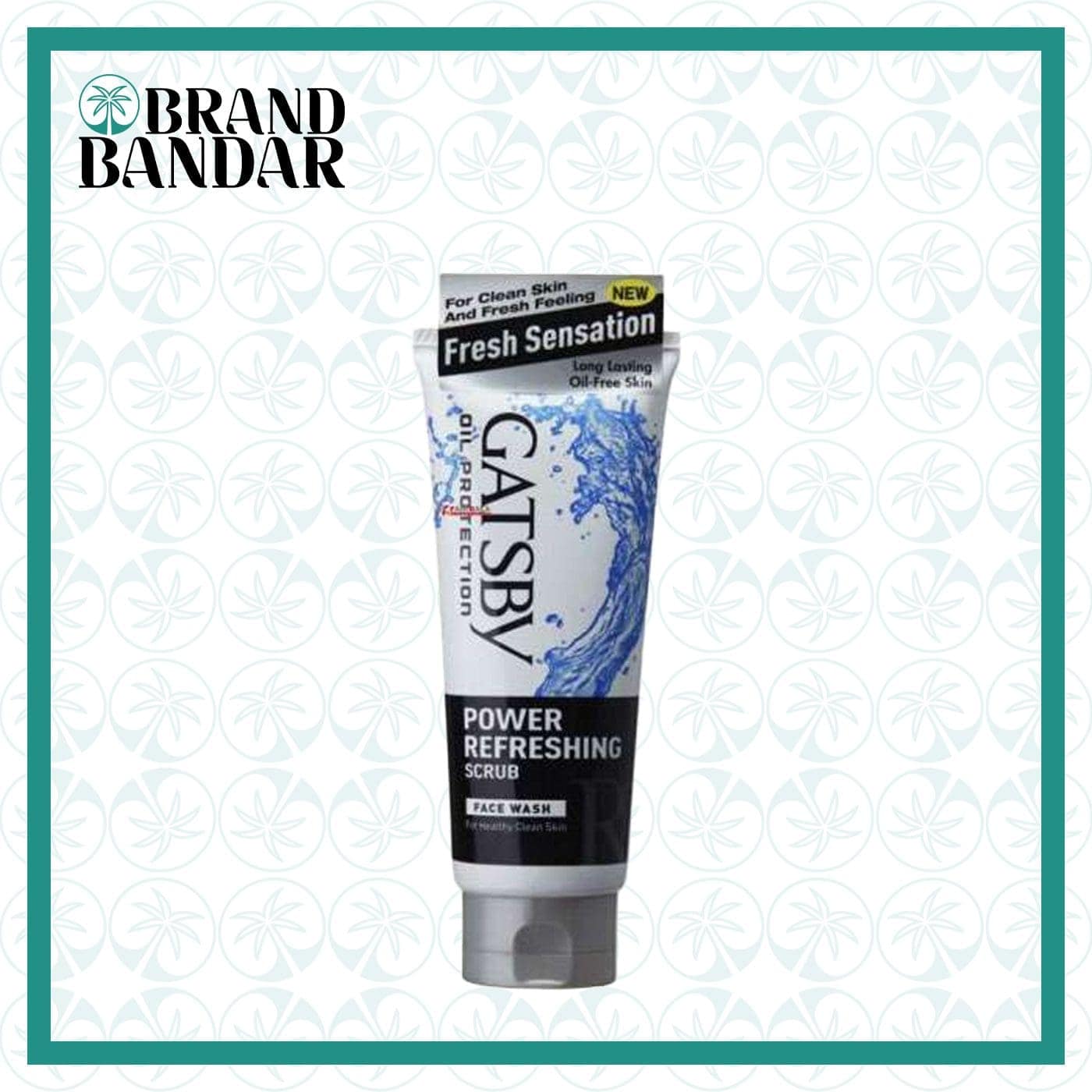 فوم شستشو لایه بردار گتسبی Gatsby Face Wash Power Refreshing Scrub