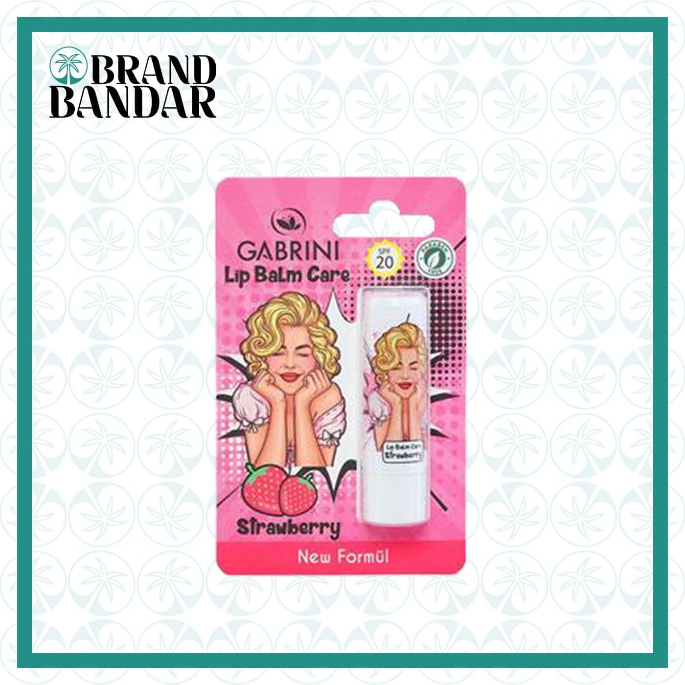 بالم لب توت فرنگی گابرینی Gabrini Balm Lab Strawberry