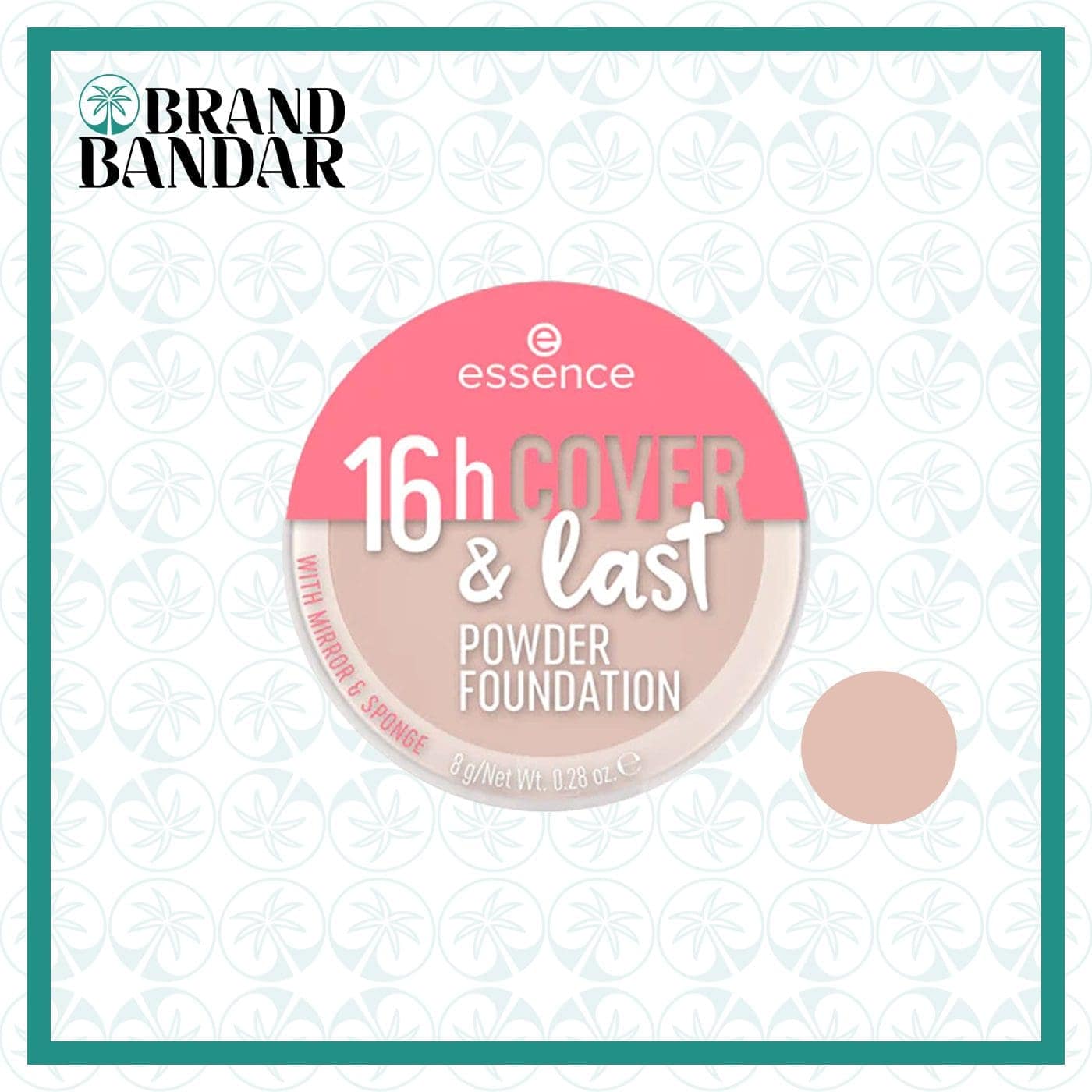 پنکک کرم پودر اسنس ۰۱ کاورند لست ESSENCE powder function