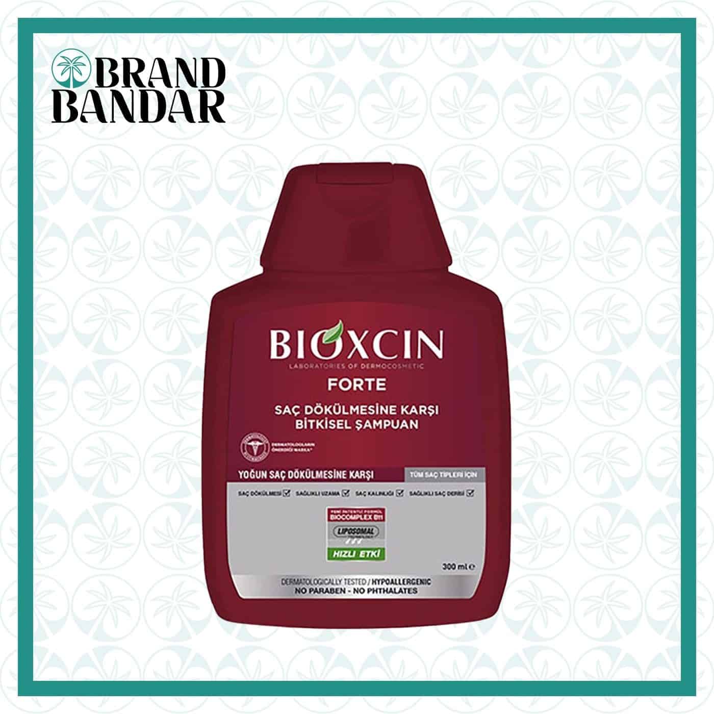 شامپو قرمز بیوکسین Shampoo BIOXCIN Forte