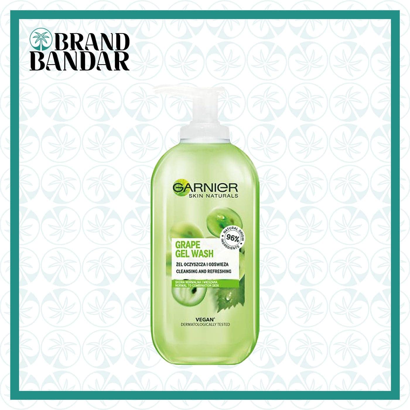 ژل شستشو انگور گارنیر Face Wash Garnier grape