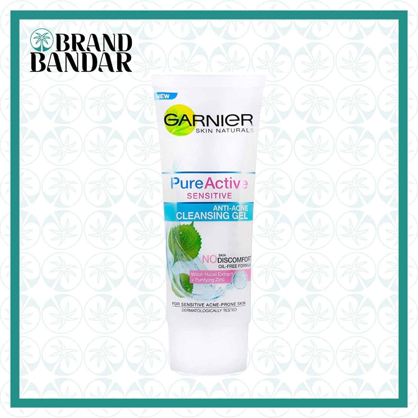 فوم شستشو پیوراکتیو پوست حساس گارنیر Garnier Foam Pure Active