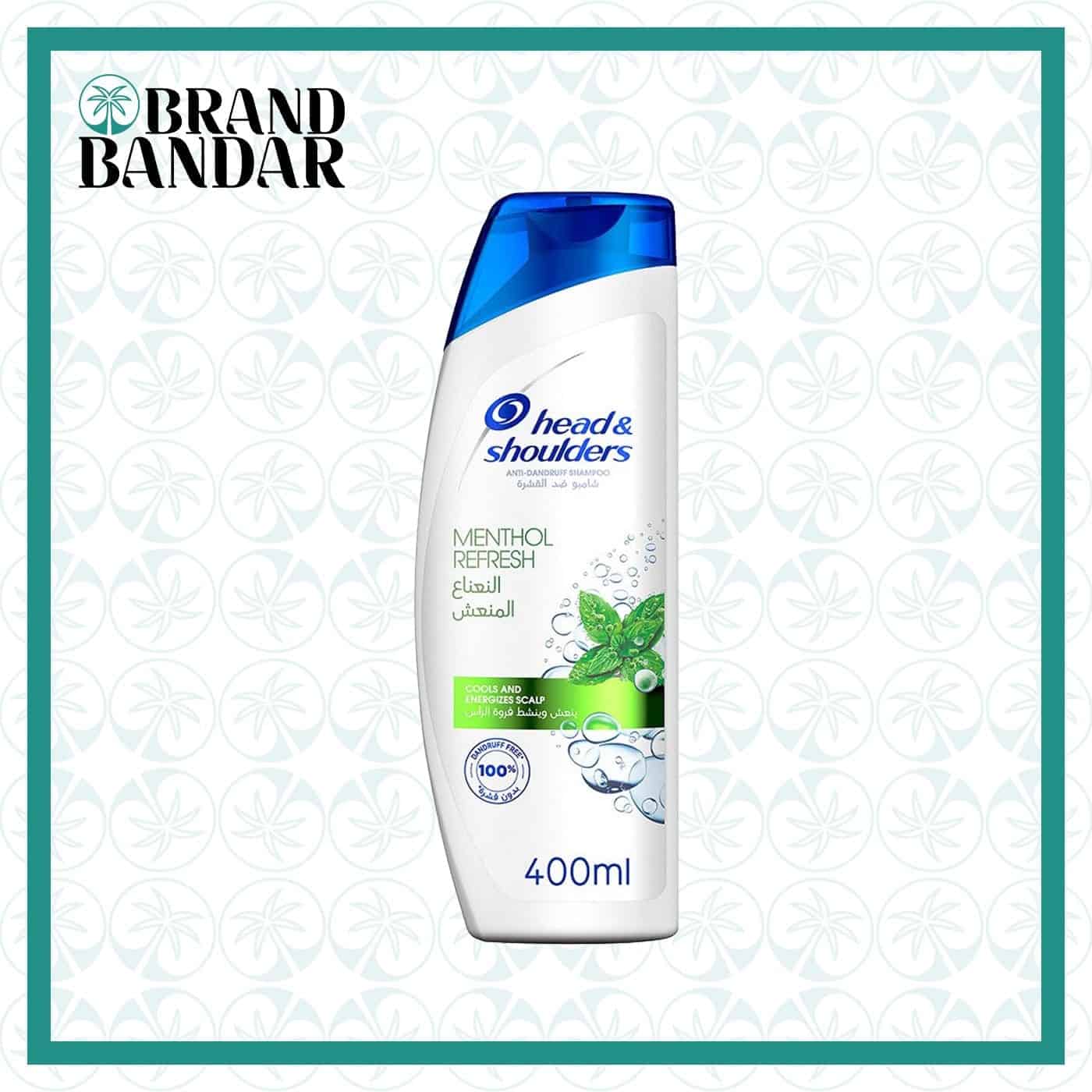 شامپو شولدرز مردانه نعنا Shoulders shampoo for men, mint model