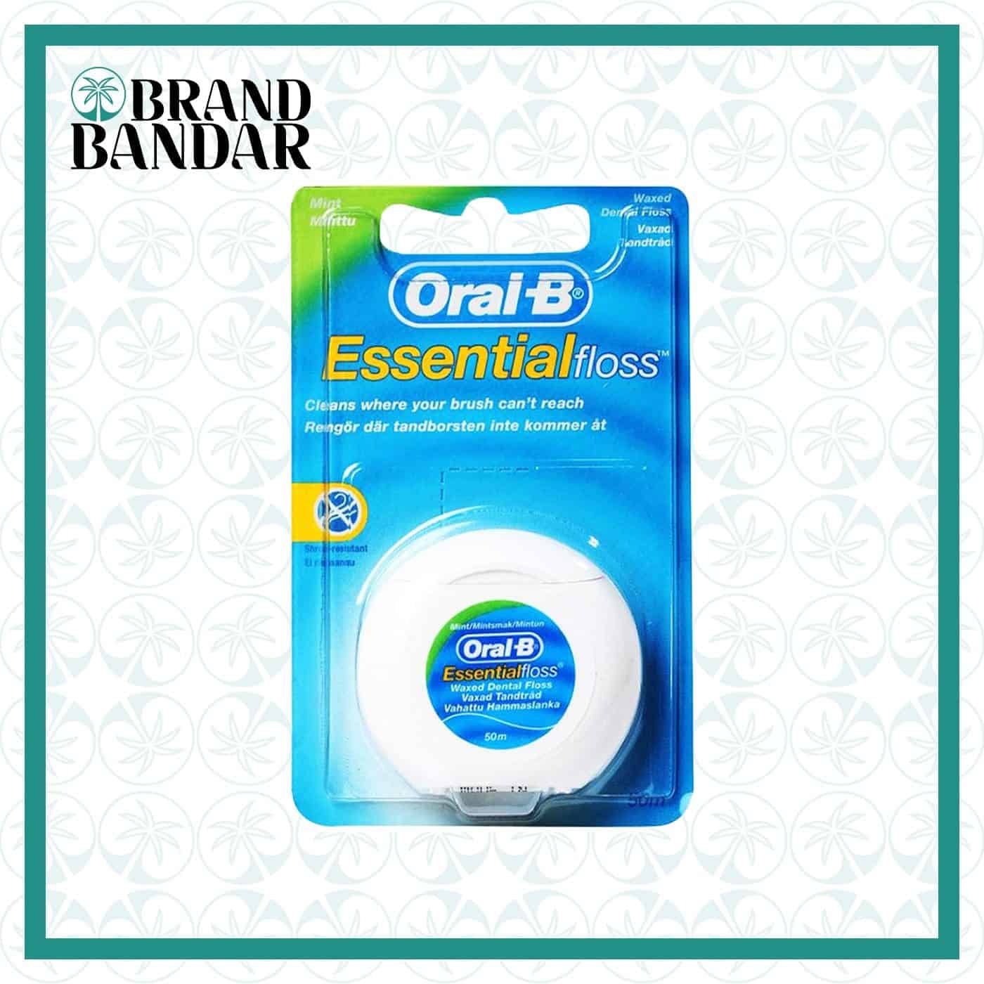 نخ دندان مدل Essential floss اورال بی Floss Oral-B