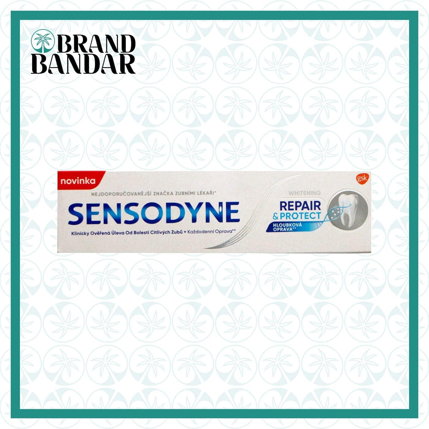خمیردندان whitening سنسوداین Sensodyne toothpaste