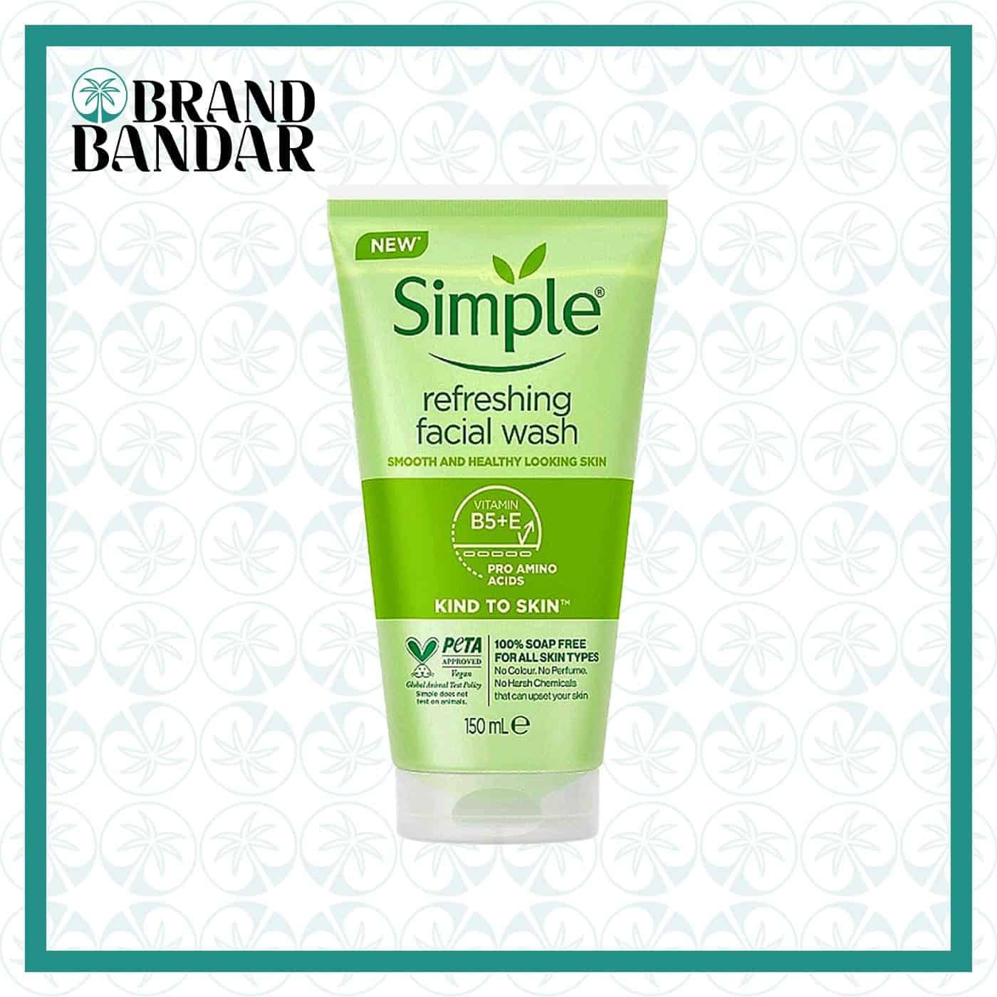 ژل شستشو رفرشینگ سیمپل Simple refreshing model washing gel