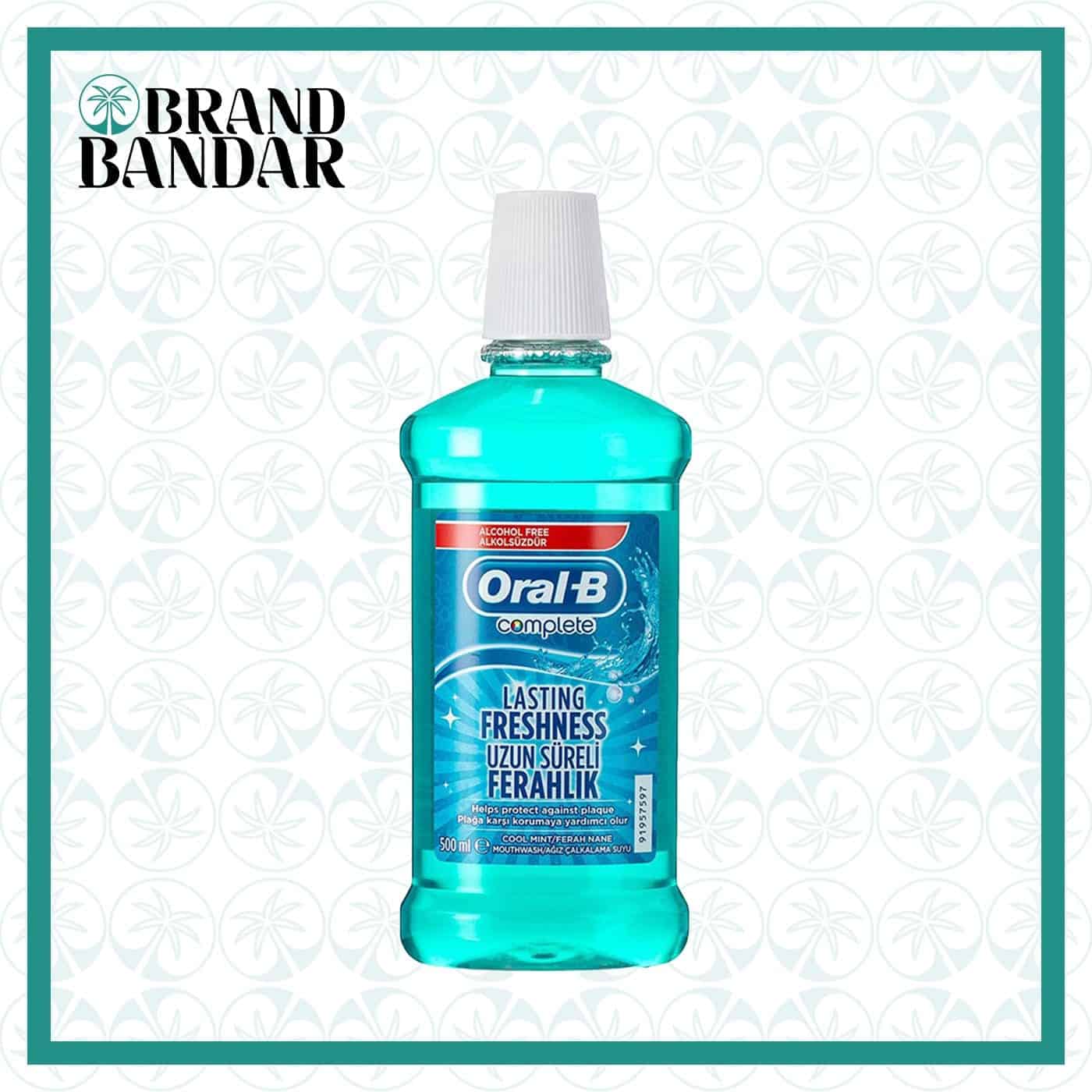 دهان شویه Lasting Freshness اورال بی Oral-B mouthwash