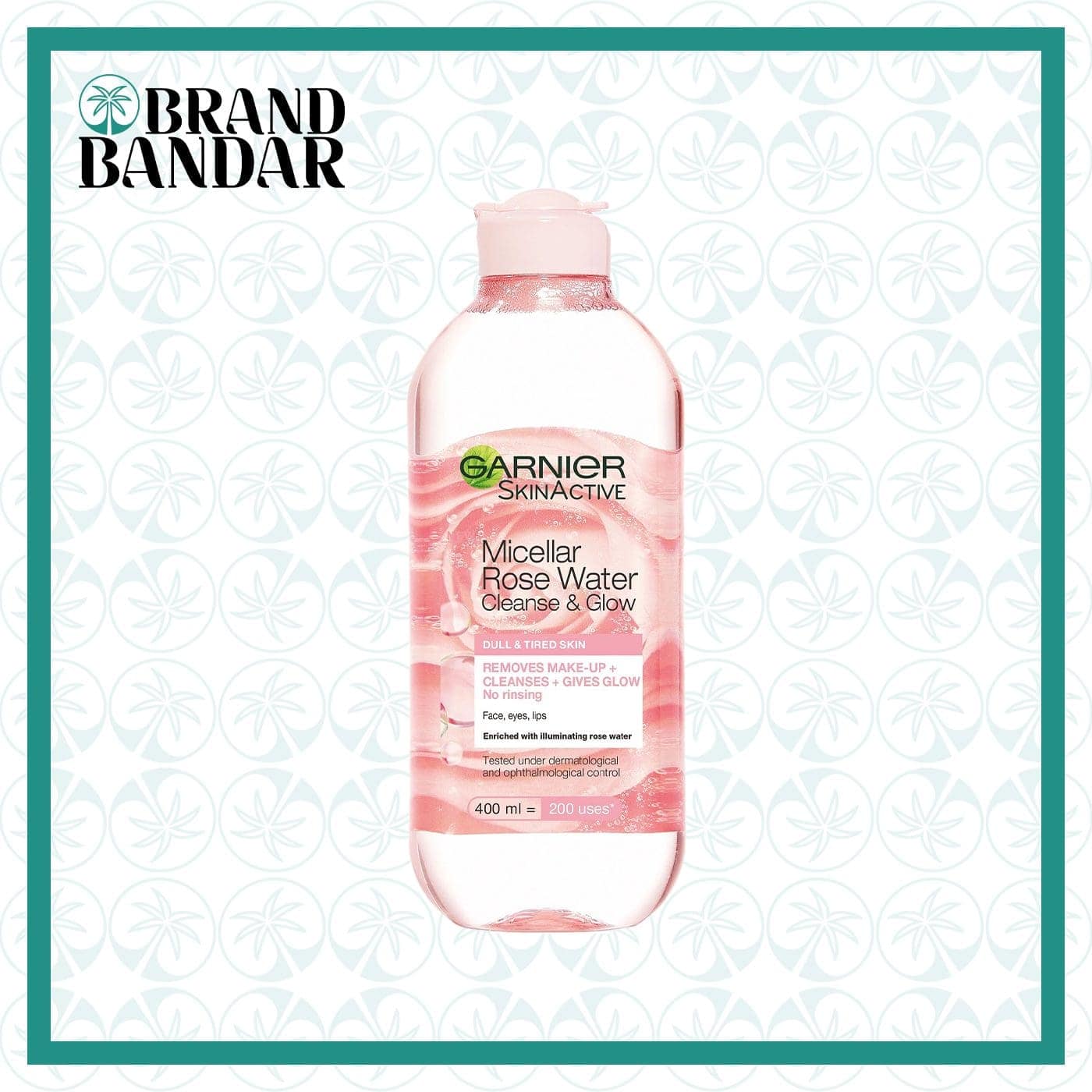 میسلار واتر گل رز گانیر Garnier GUL Suyu Micellar Water