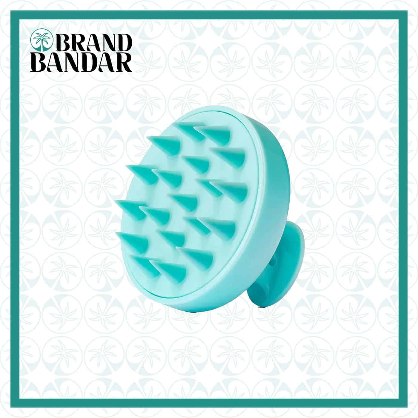 سر شور سیلیکونی و ماساژور سر Silicone salt head and head massager