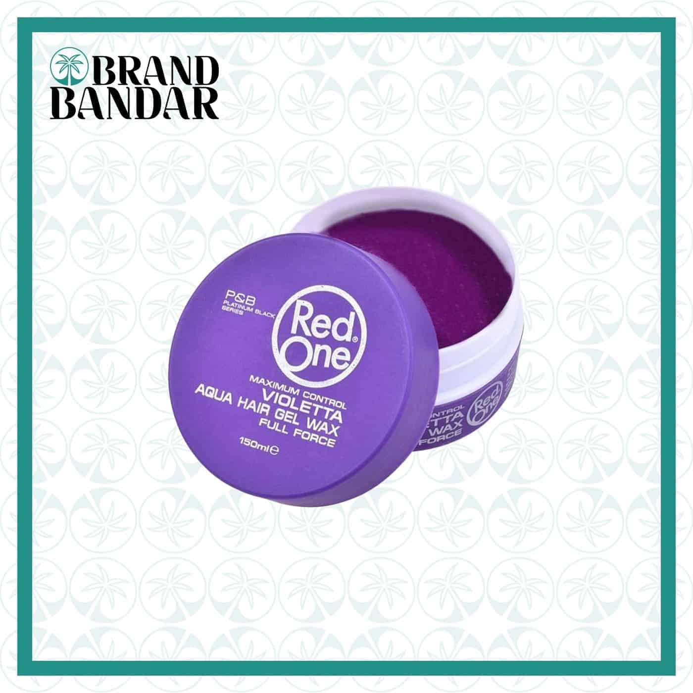 واکس مو بنفش ردوان RED ONE VIOLETTA AQUA WAX