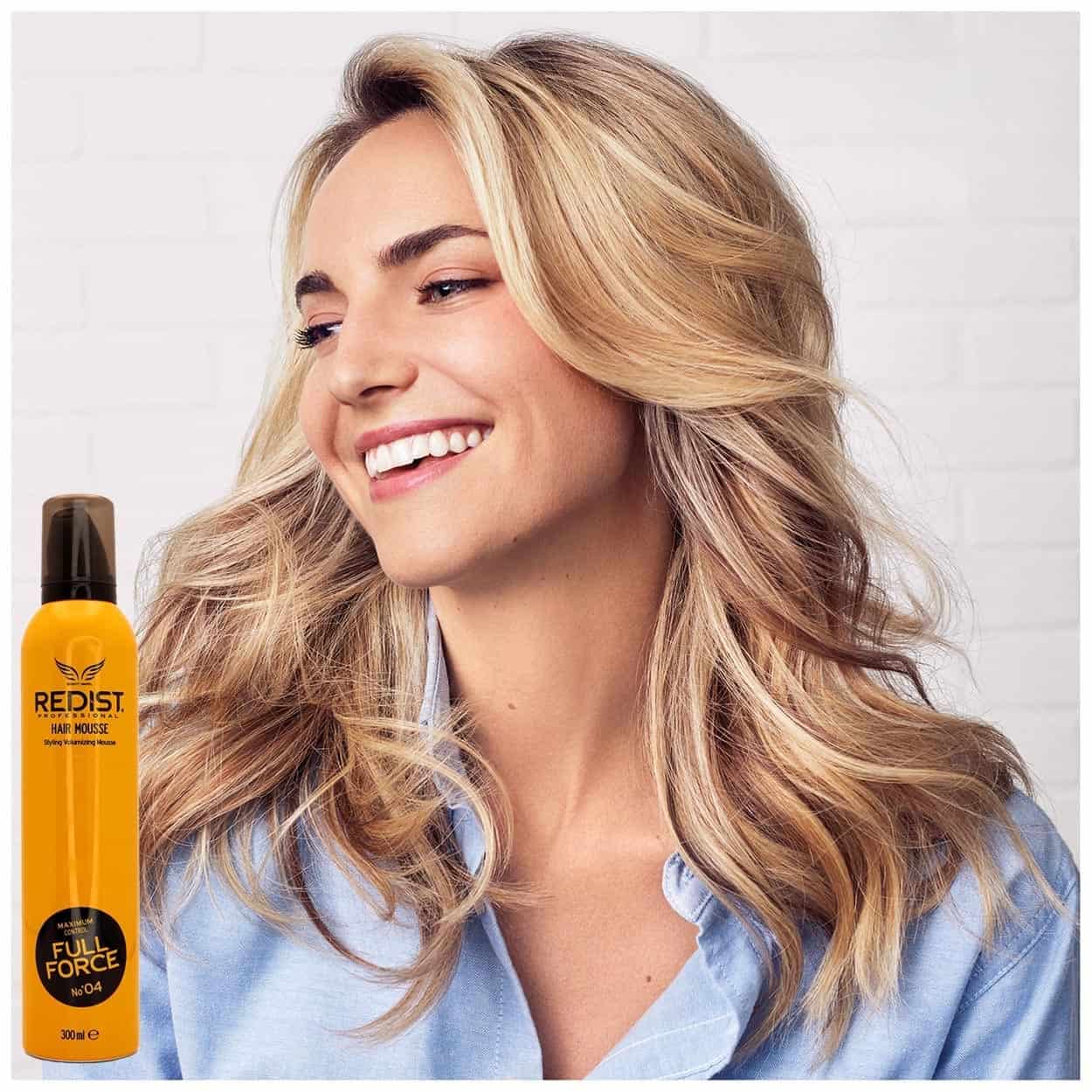 موس مو ردیست Redist hair mousse Full Force | فروشگاه برند بندر