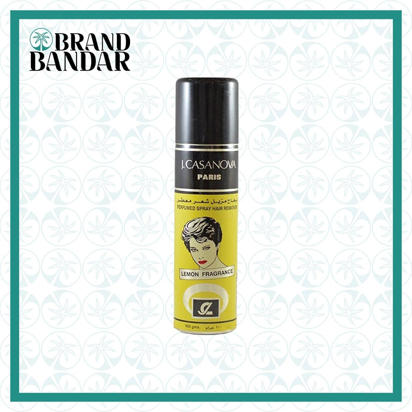 اسپری موبر لیمو کازانوا J.Casanova Lemon Hair Removal Spray