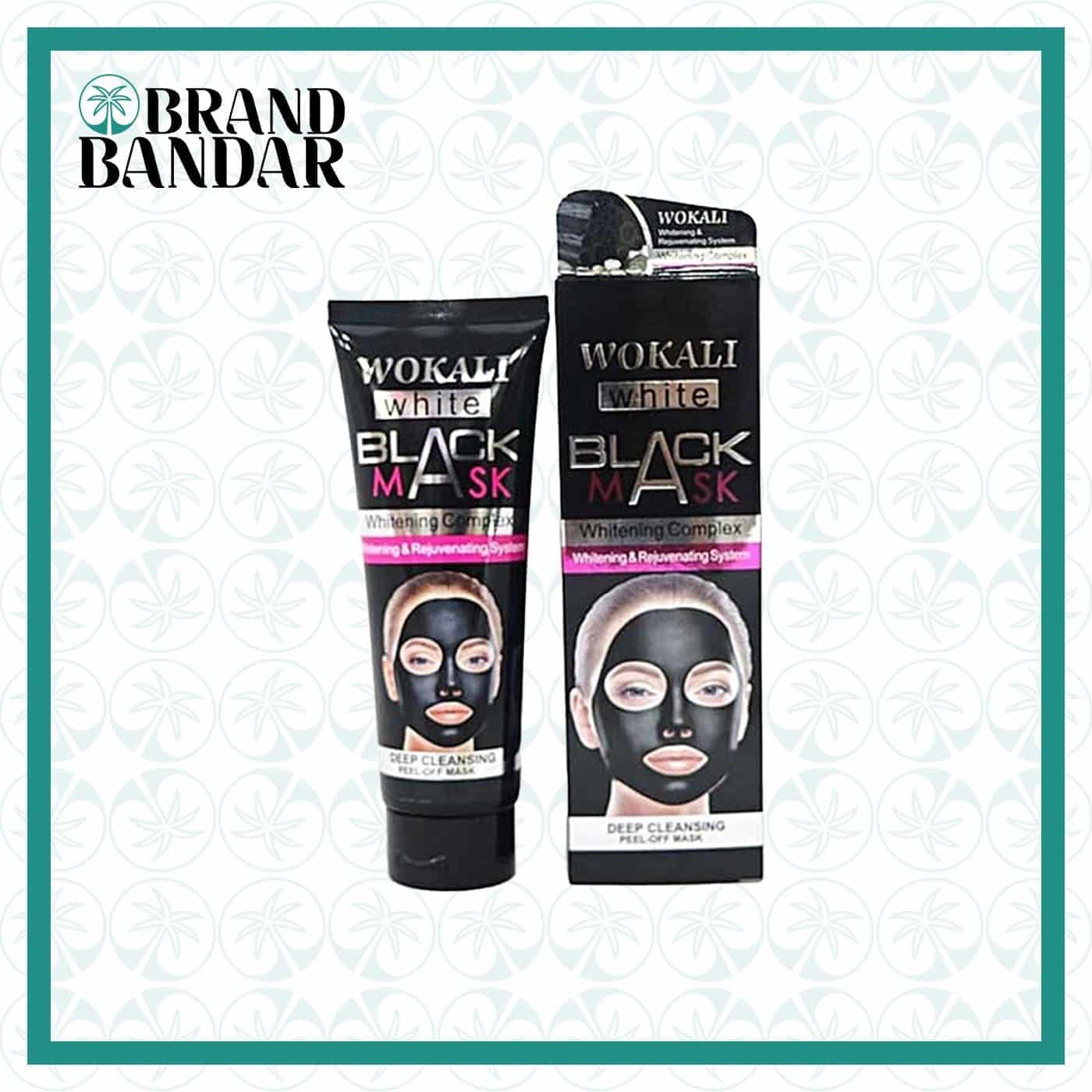 ماسک زغال وکالی Wokali Charcoal mask