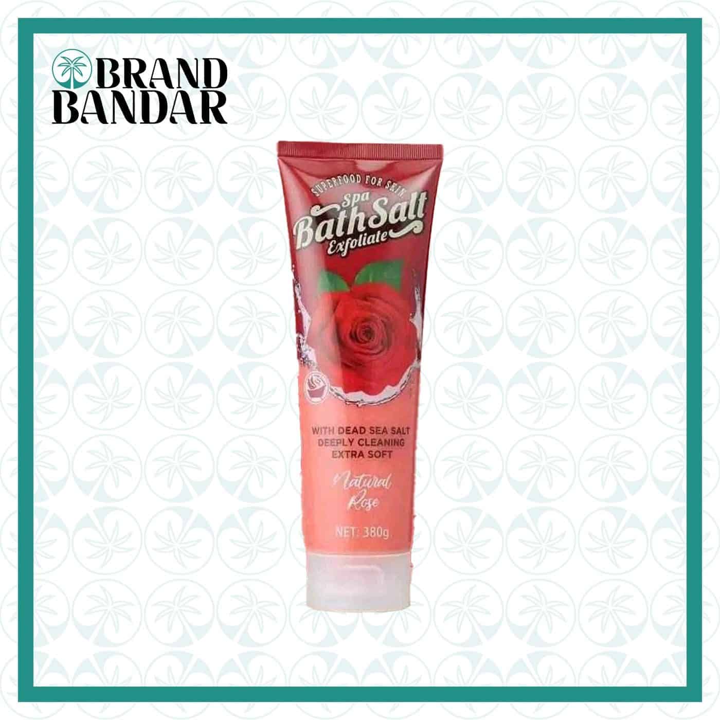 نمک بدن گل رز وکالی Wakali Rose body salt