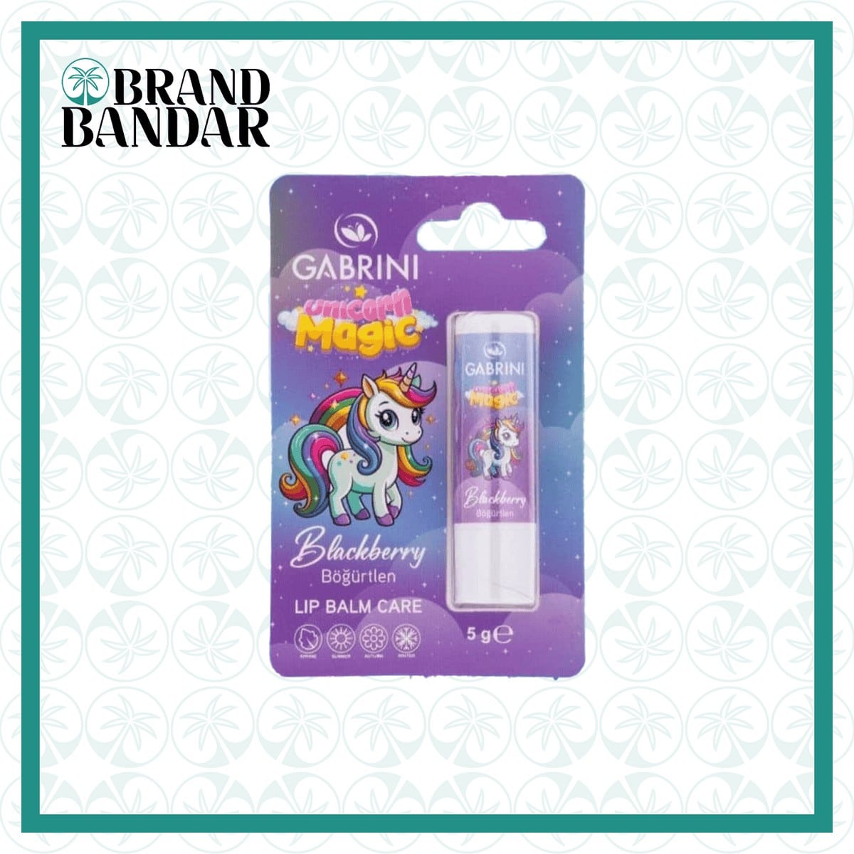 بالم لب کودک تمشک گابرینی Gabrini Kids Balm Lab Black berry