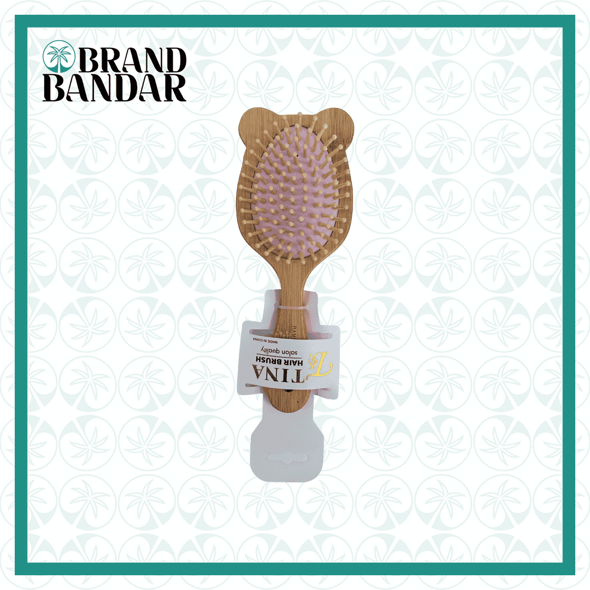 برس چوبی خرگوشی B.S.Z Wooden rabbit brush