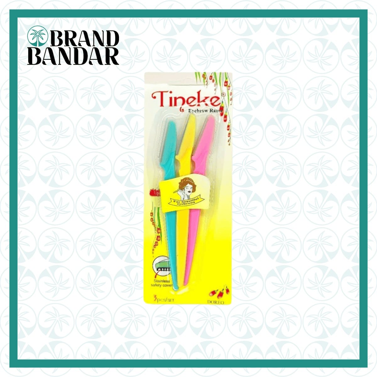 تیغ ابرو تینکل شیاردار Tinkle eyebrow razor