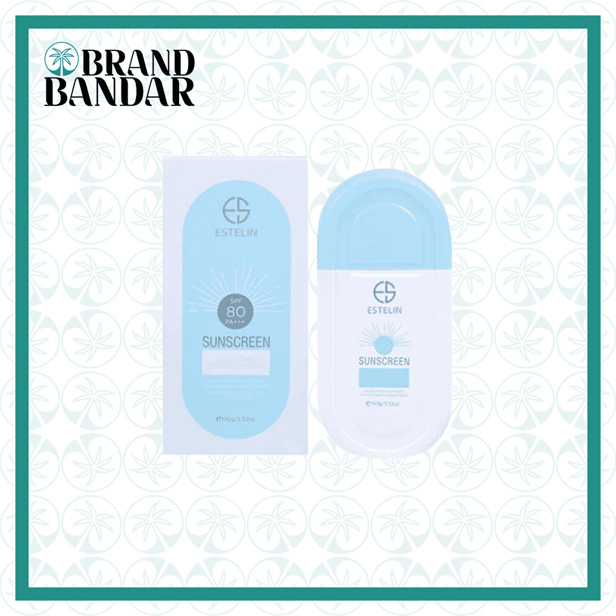 ضدآفتاب بی رنگ استیلن ESTELIN colorless sunscreen SPF80