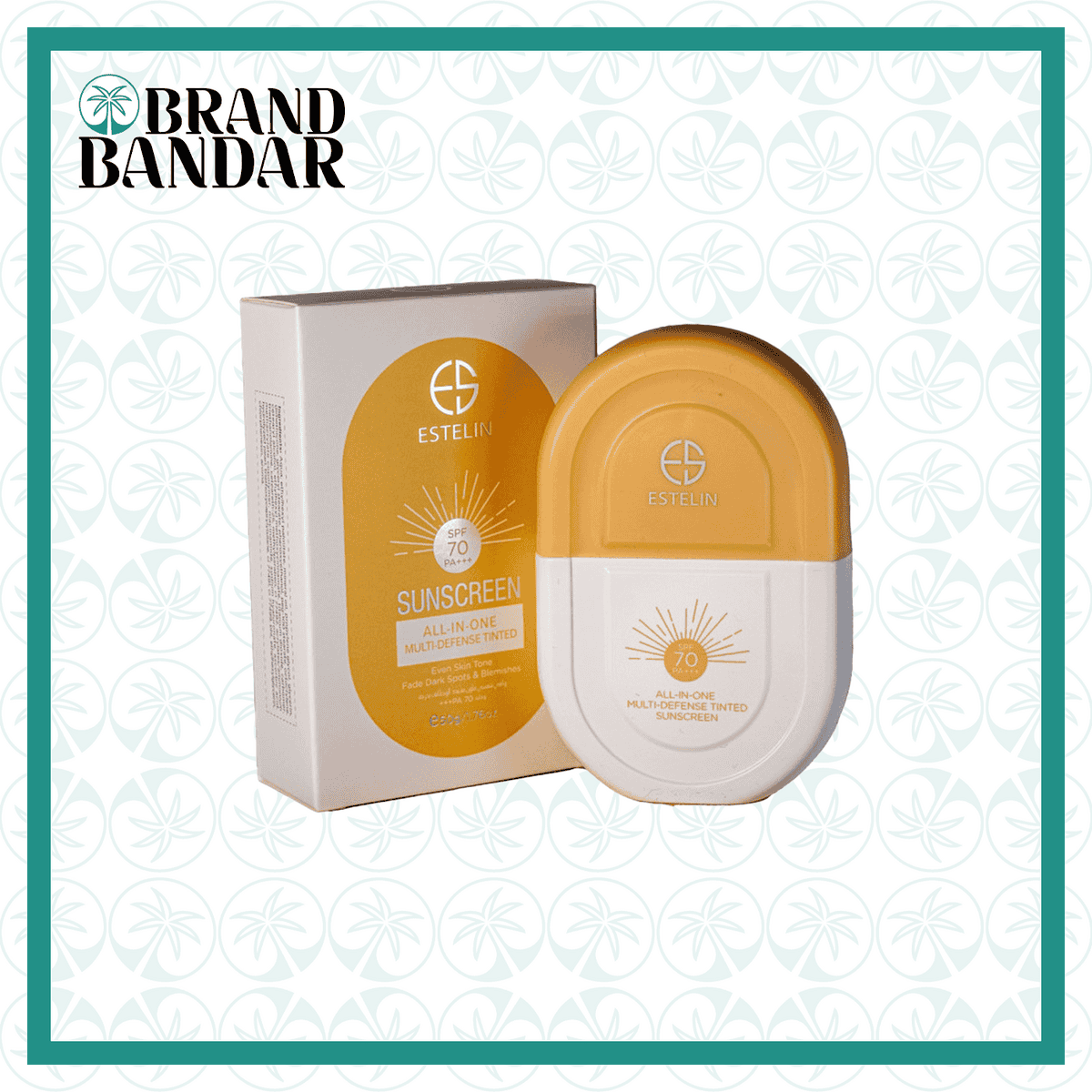 ضدآفتاب بی رنگ استیلن ESTELIN colorless sunscreen SPF70