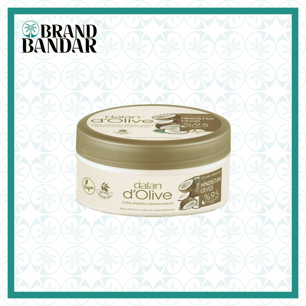 کرم دالان نارگیل 150 میل Dalan Coconut Cream