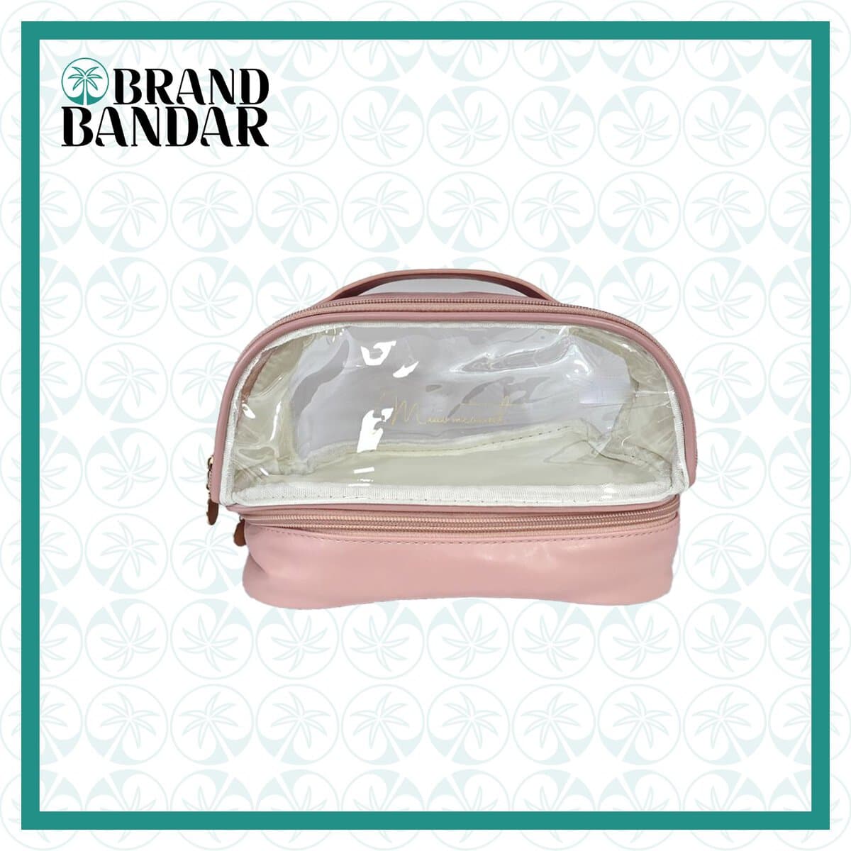 کیف (واش بگ) ۲ طبقه صورتی Pink Wash bag