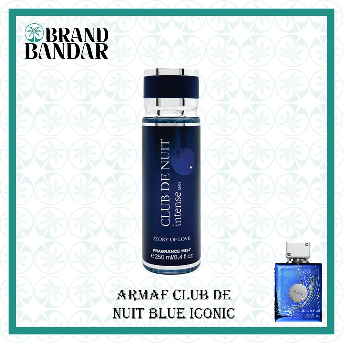 بادی اسپلش مردانه CLUB DE NUIT intense