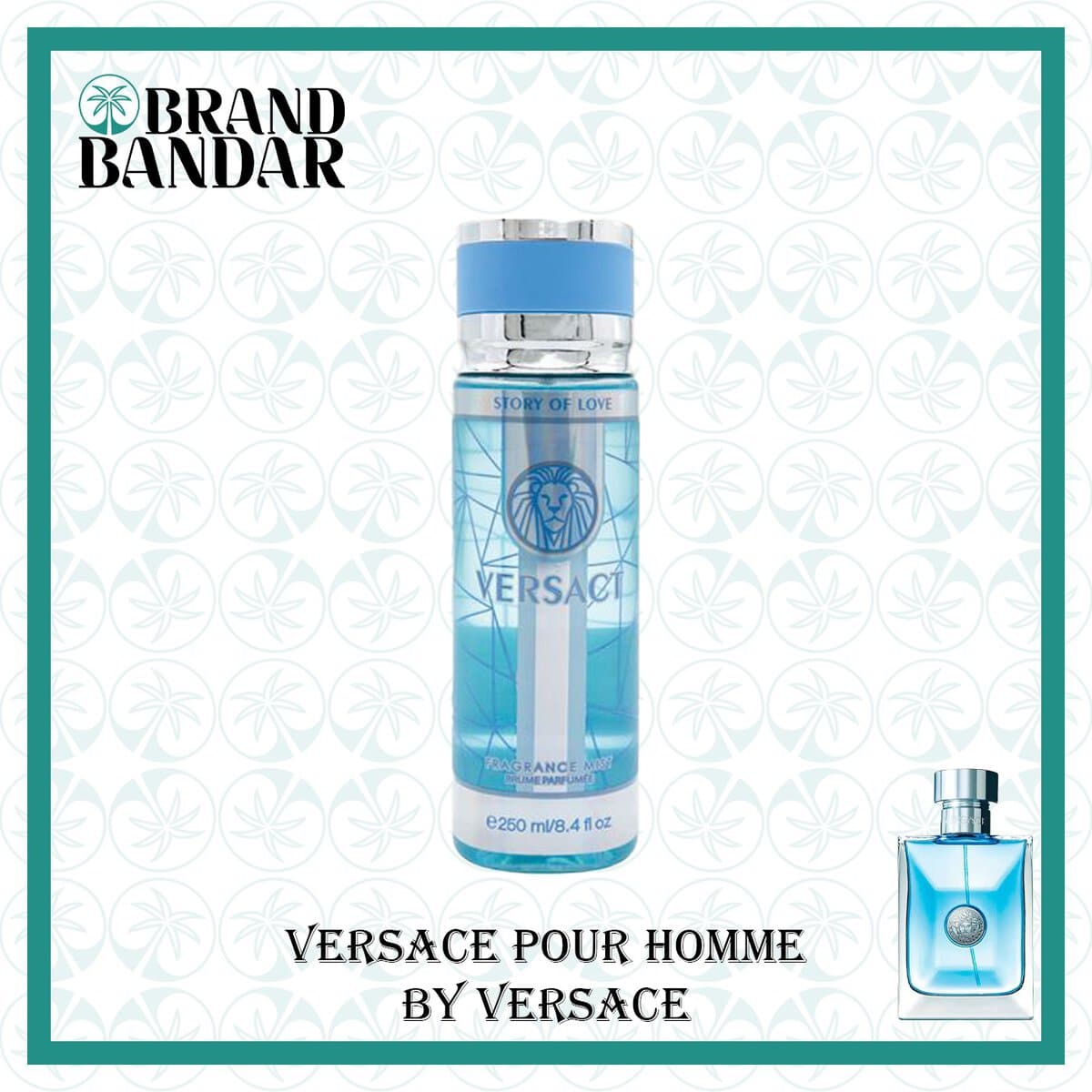 بادی اسپلش مردانه آبی VERSACT