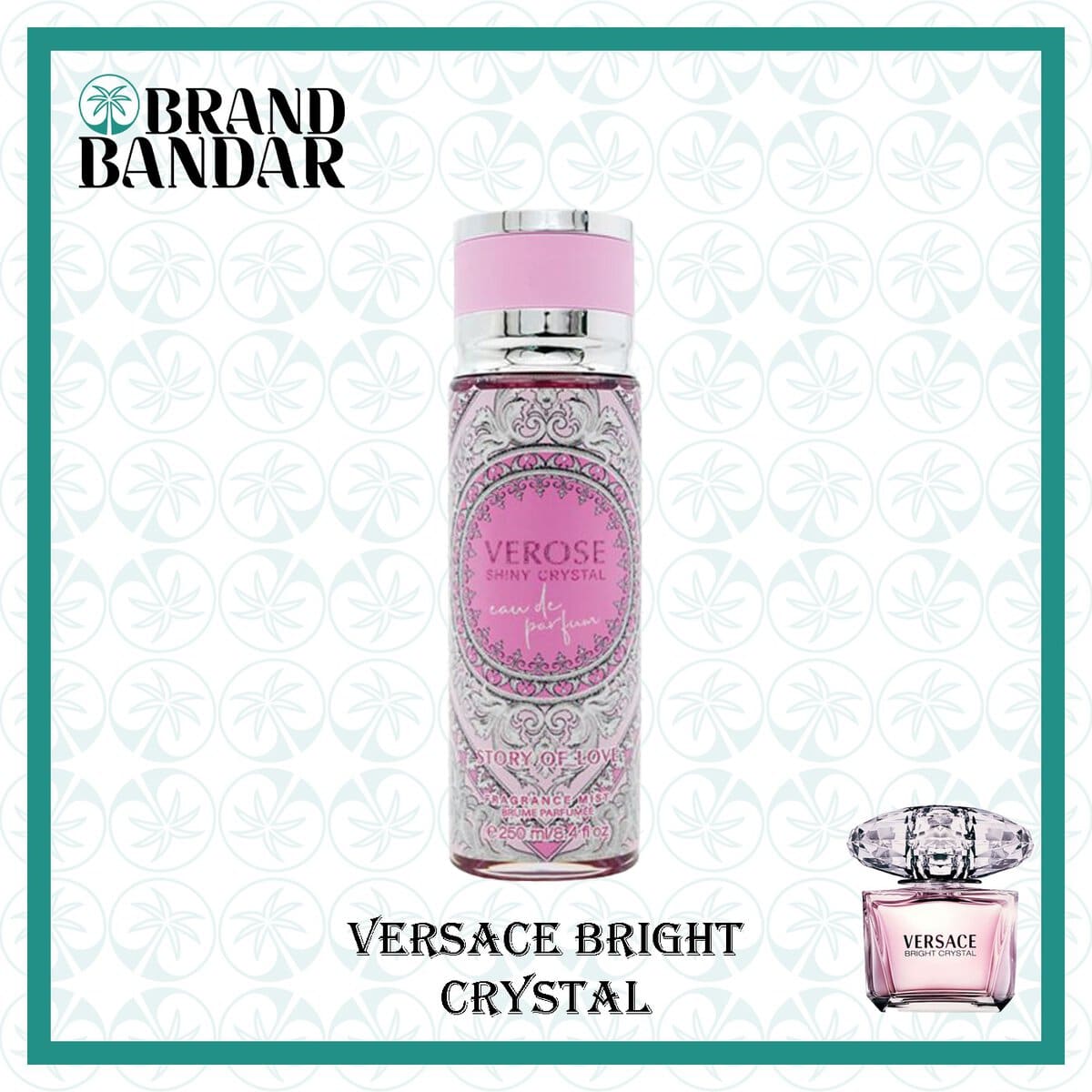 بادی اسپلش زنانه VEROSE SHINY CRYSTAL