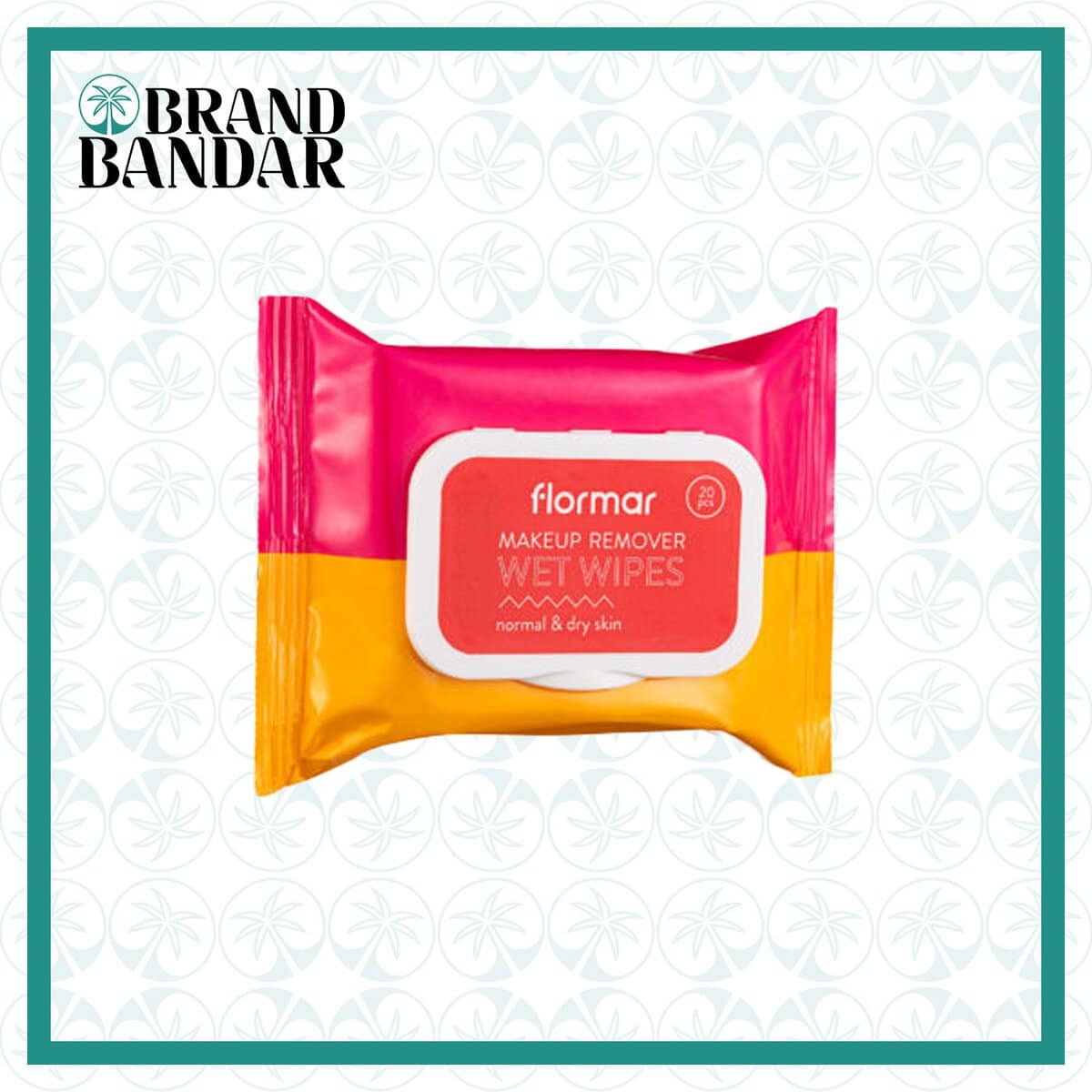 دستمال مرطوب پوست خشک فلورمار Flormar Dry Skin Wet Wipes