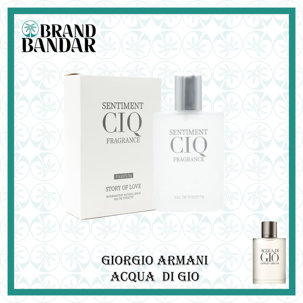 ادکلن مردانه SENTIMENT CIG FRAGRANCE