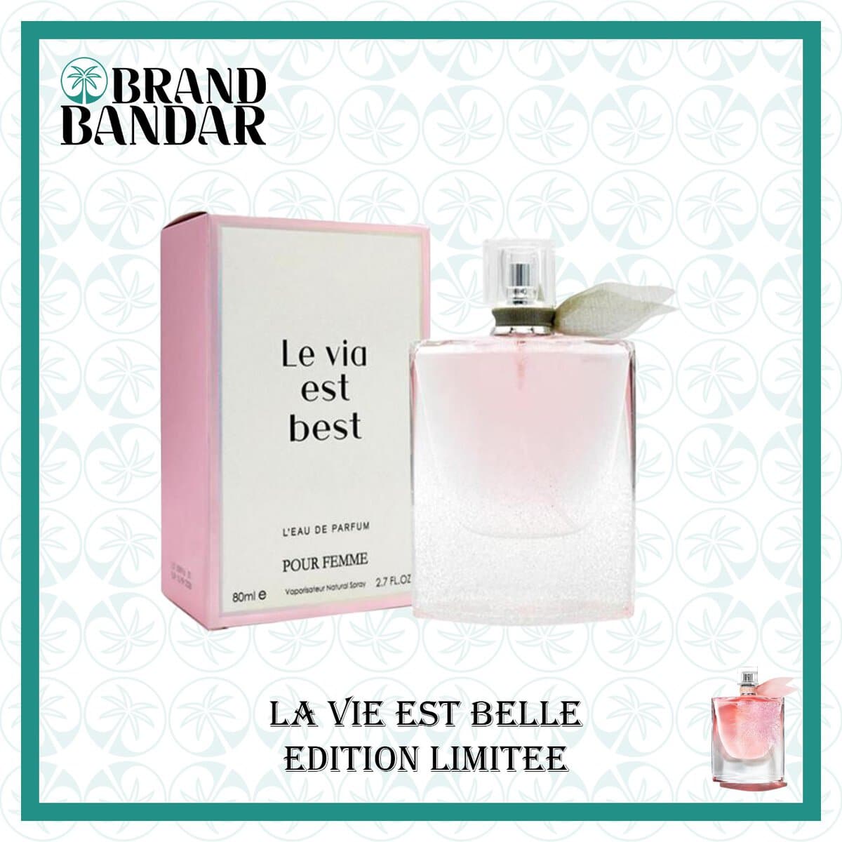 ادکلن زنانه Le via est best