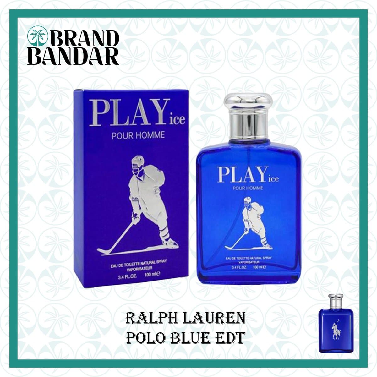 ادکلن مردانه PLAY ICE POUR HOMME BLUE