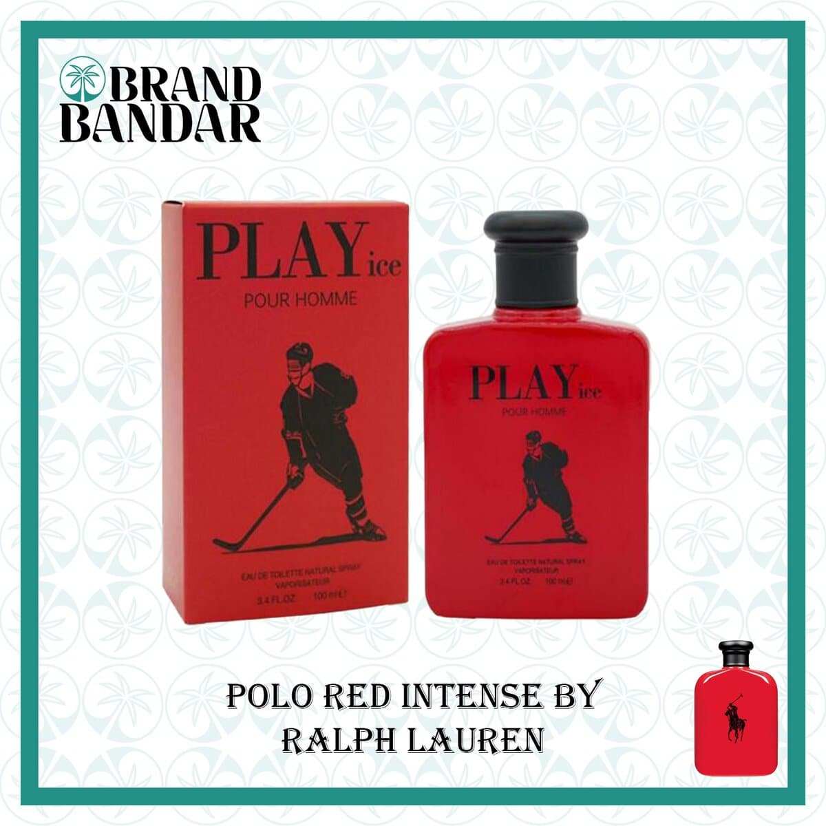 ادکلن مردانه PLAY ICE POUR HOMME RED