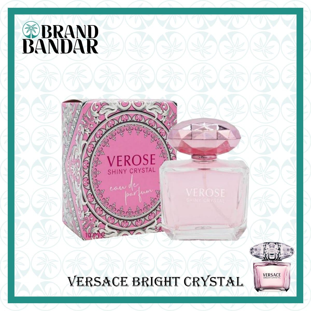 ادکلن زنانه VEROSE SHINY CRYSTAL