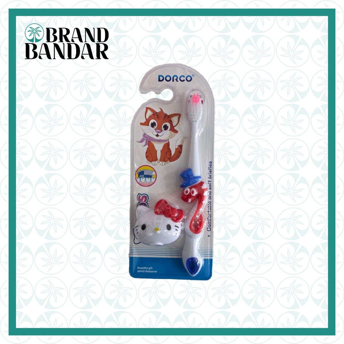 مسواک کودک DORCO با تراش کیتی