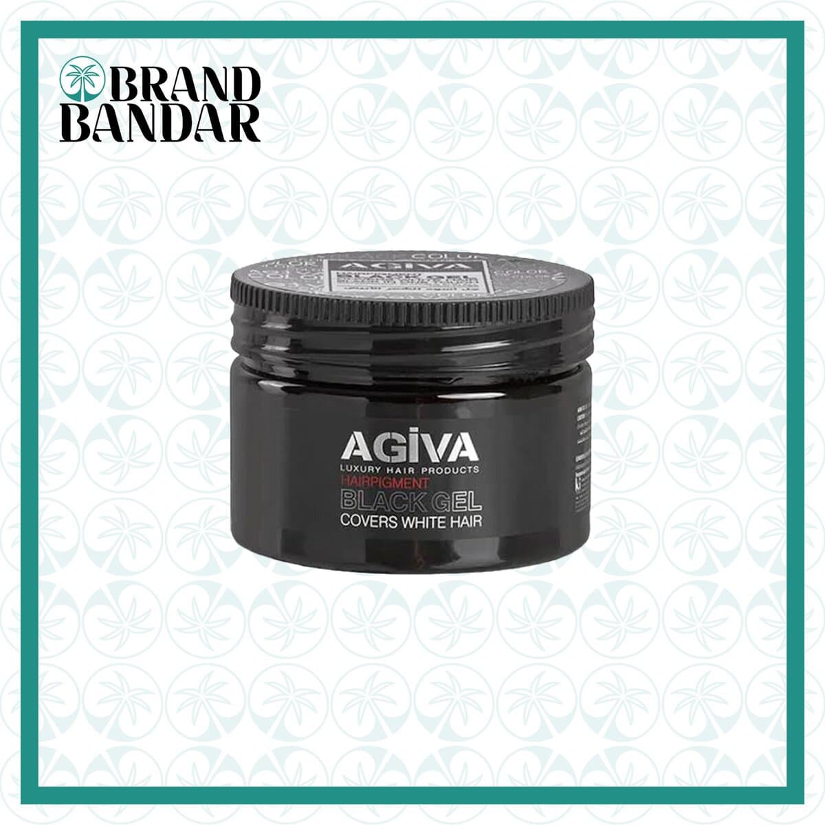 ژل مو سیاه آگیوا Agiva Black Hair Gel